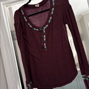 Free People Thermal Top sz S